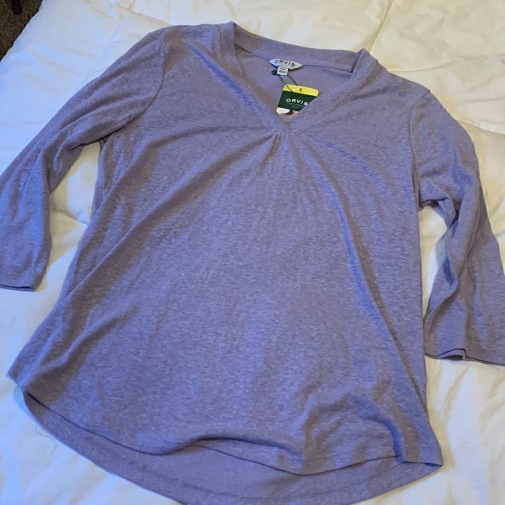 ORVIS, NWT, 3/4T, V Neck, small